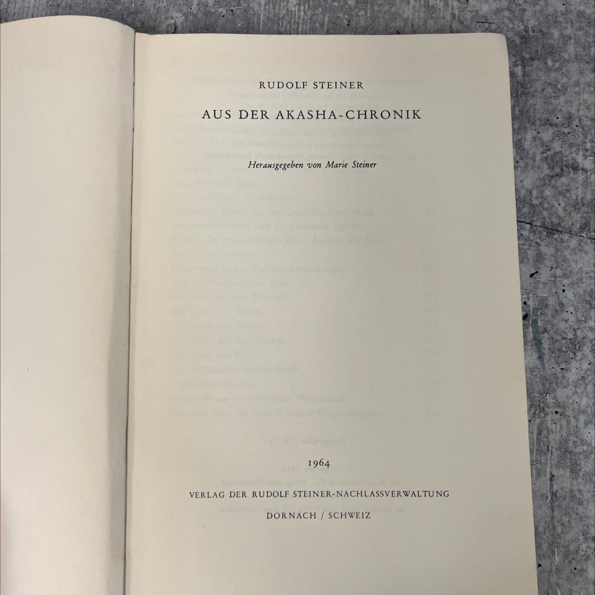 rudolf steiner aus der akasha-chronik book, by rudolf steiner, 1964 Hardcover, Vintage image 2