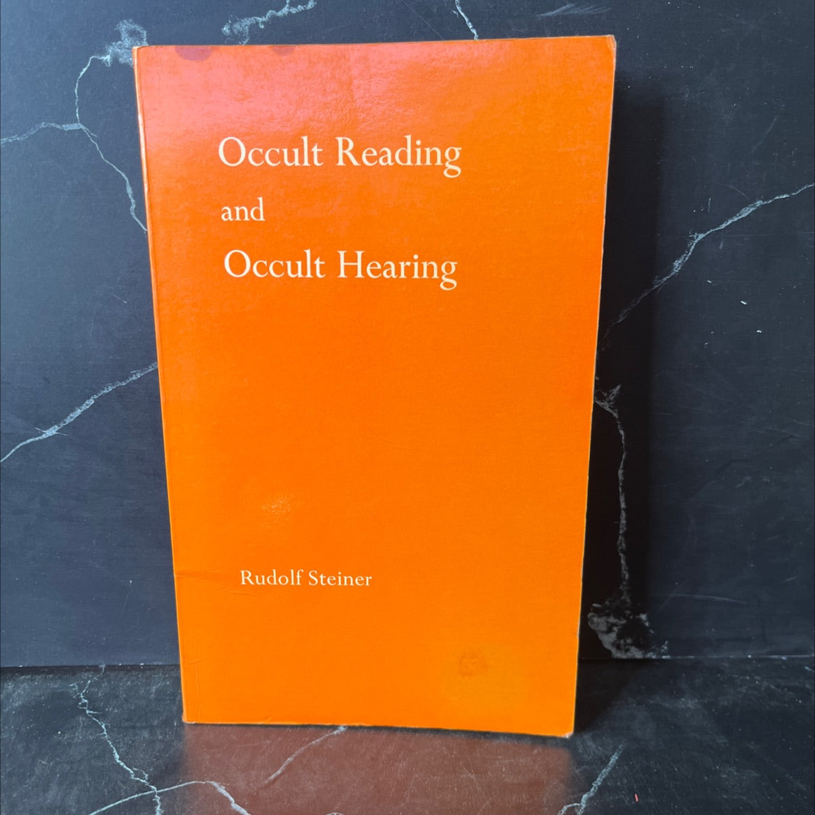 rudolf steiner occult reading and occult hearing book, by rudolf steiner, 1975 Paperback, First Edition, Vintage image 1