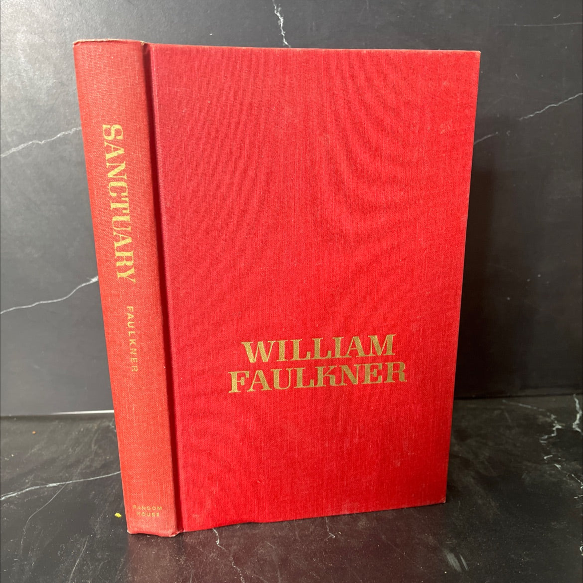 sanctuary book, by william faulkner, 1958 Hardcover, Vintage image 1