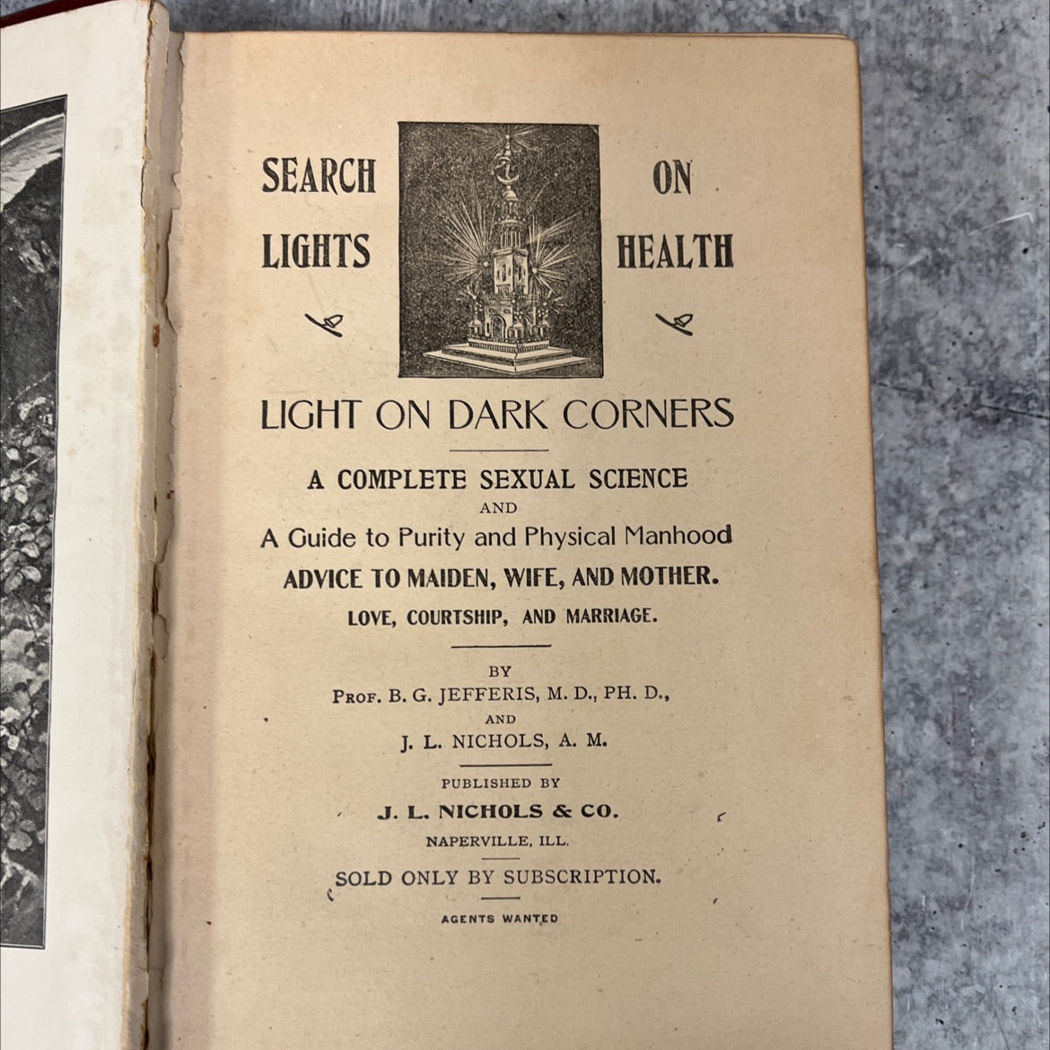 search on lights health light on dark corners a complete sexual science and a guide to purity and physical manhood image 2