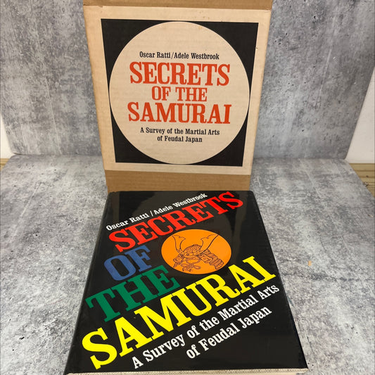 secrets of the samurai book, by Oscar Ratti and Adele Westbrook, 1987 Hardcover image 1