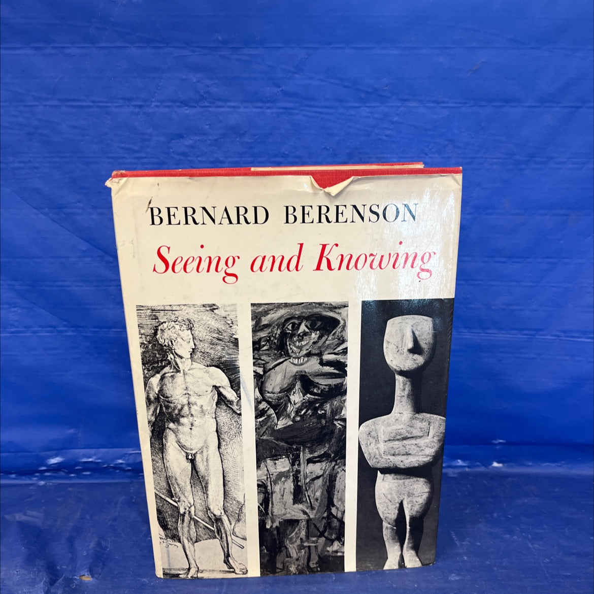 seeing and knowing book, by bernard berenson, 1953 Hardcover image 1