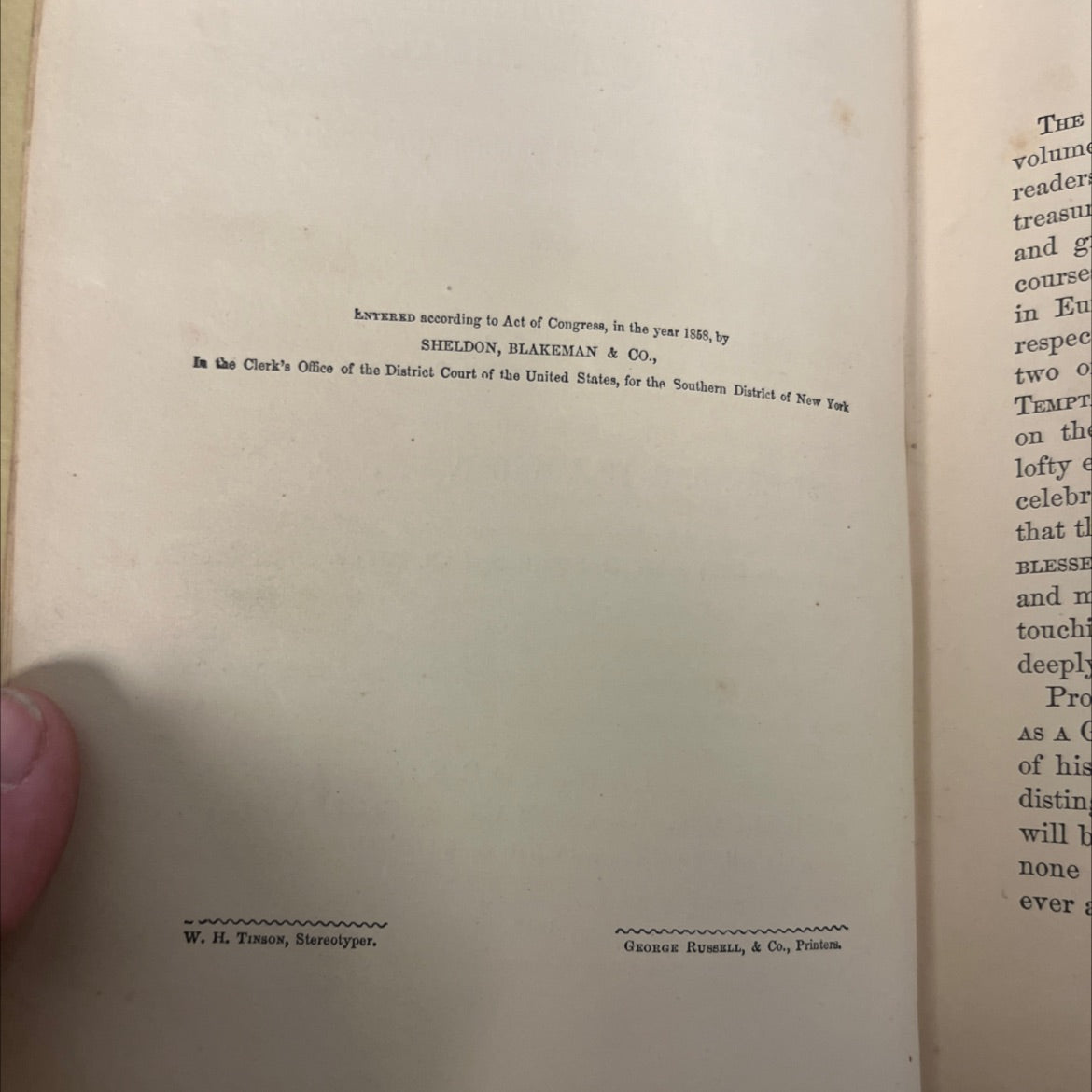 select discourses st adolphe monod, krummacher, tholuck, and julius müller book, by h. c. f. fish, d. w. poor, d.d., image 3