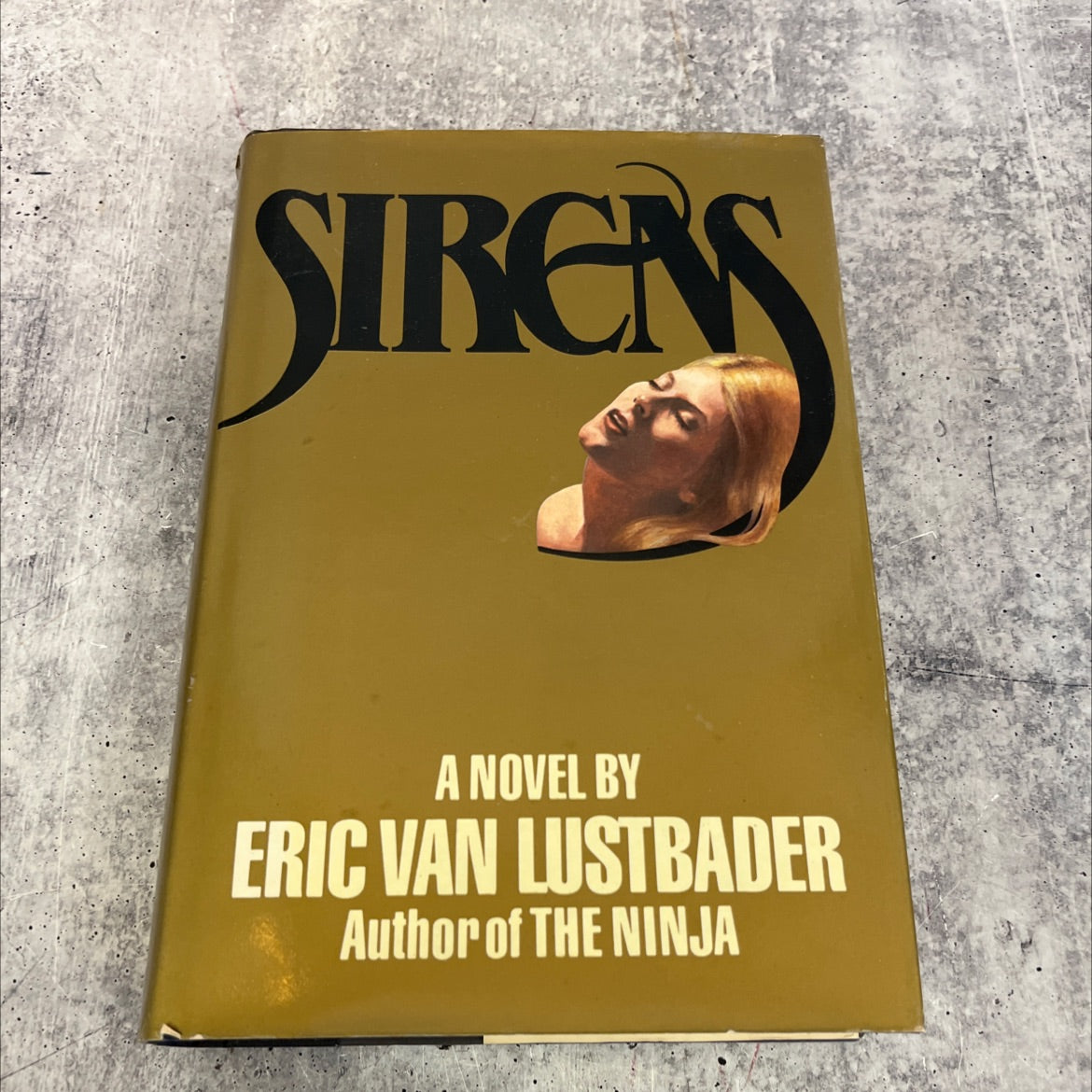 sirens book, by eric van lustbader, 1981 Hardcover image 1