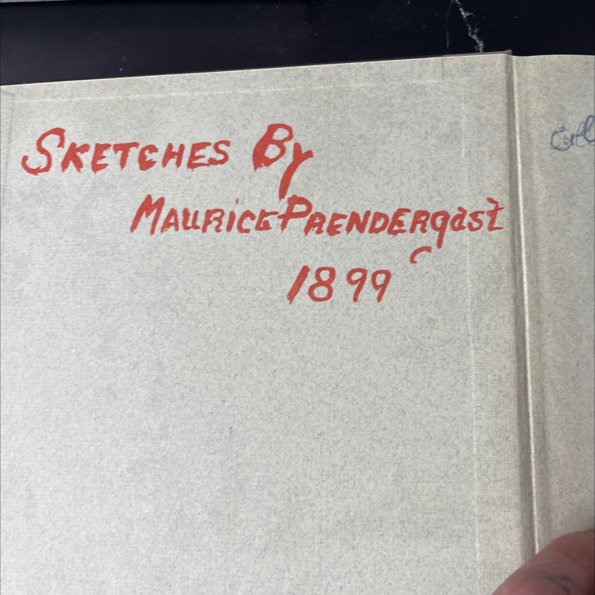 sketches by maurice prendergast book, by maurice prendergast, 1960 Hardcover, Vintage, Folio image 2