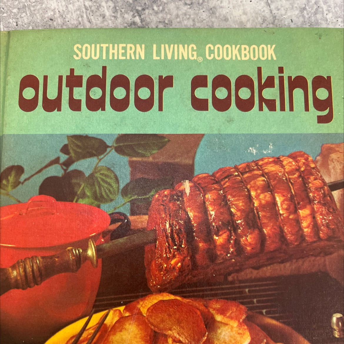 southern living, cookbook book, by unknown, 1970 Hardcover, Vintage image 2