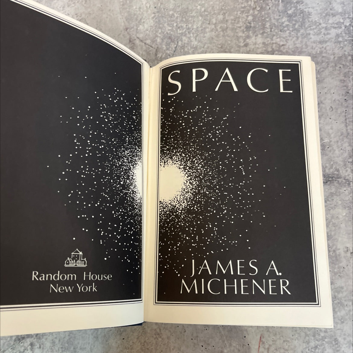 space book, by james a. michener, 1982 Hardcover image 2