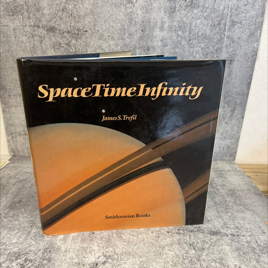 spacetime infinity book, by james s. trefil, 1985 Hardcover, First Edition image 1