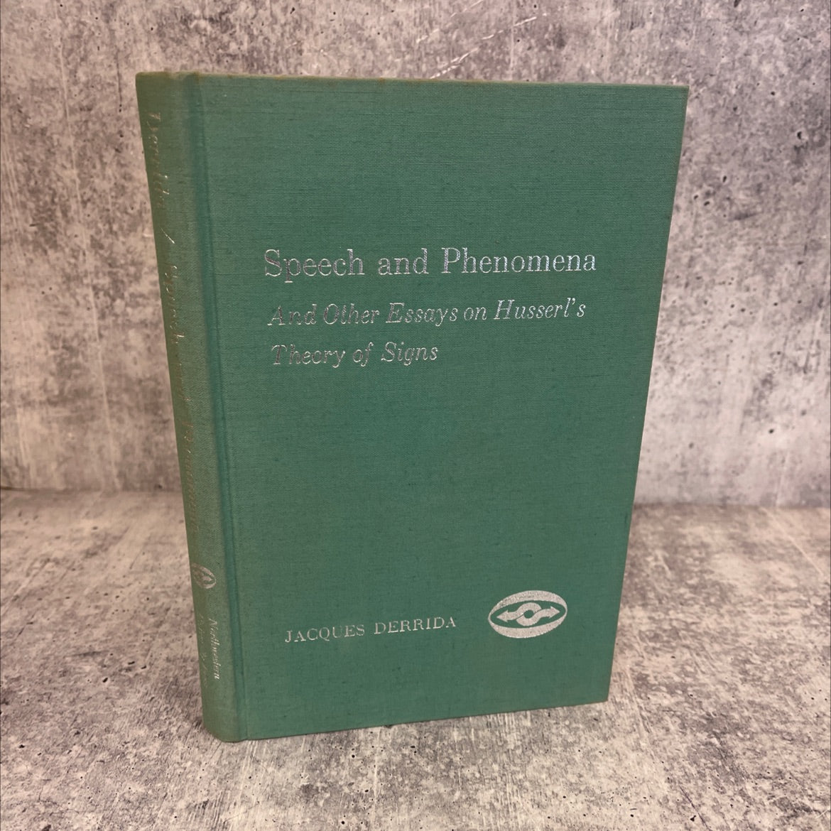 speech and phenomena book, by jacques derrida, 1970 Hardcover image 1