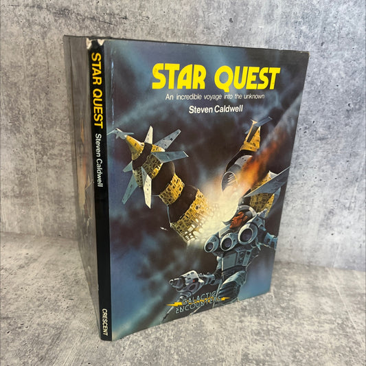 star quest book, by Steven Caldwell, 1979 Hardcover, Vintage, Heavily Used image 1