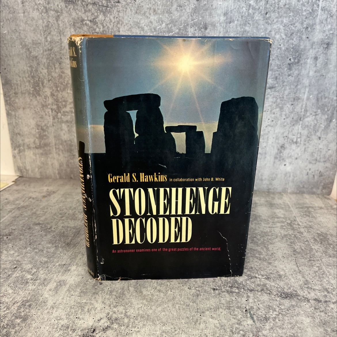 stonehenge decoded book, by gerald s. hawkins, john b. white, 1965 Hardcover, Vintage image 1