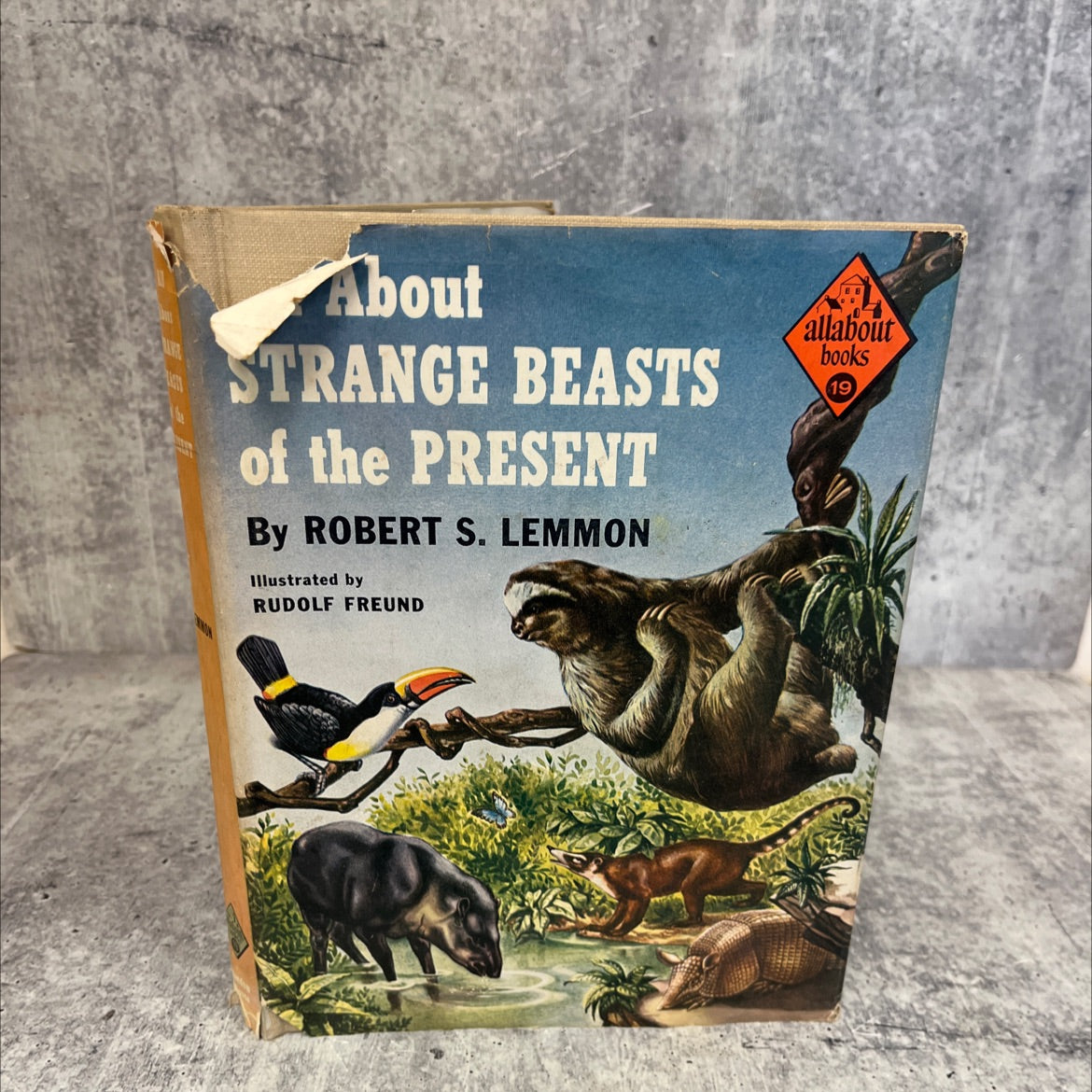 strange beasts of the present book, by robert s. lemmon, 1957 Hardcover, Vintage image 1