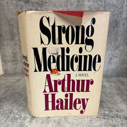 strong medicine book, by Arthur Hailey, 1984 Hardcover image 1