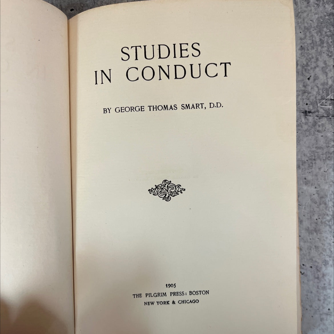 studies in conduct book, by george thomas smart, 1905 Hardcover, Vintage image 2