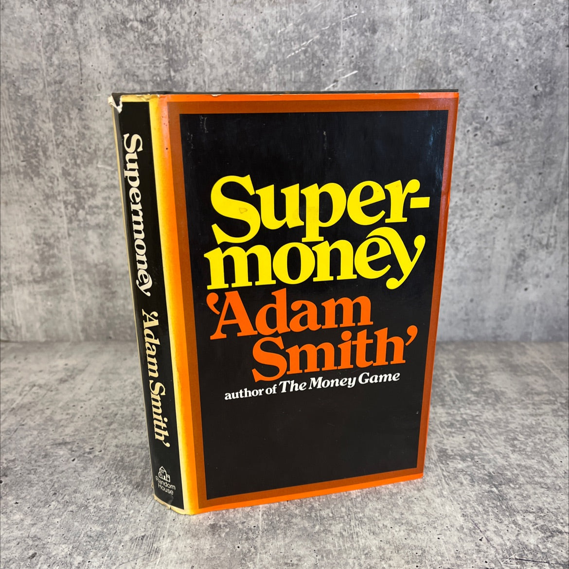 supermoney book, by adam smith, 1972 Hardcover, Vintage image 1