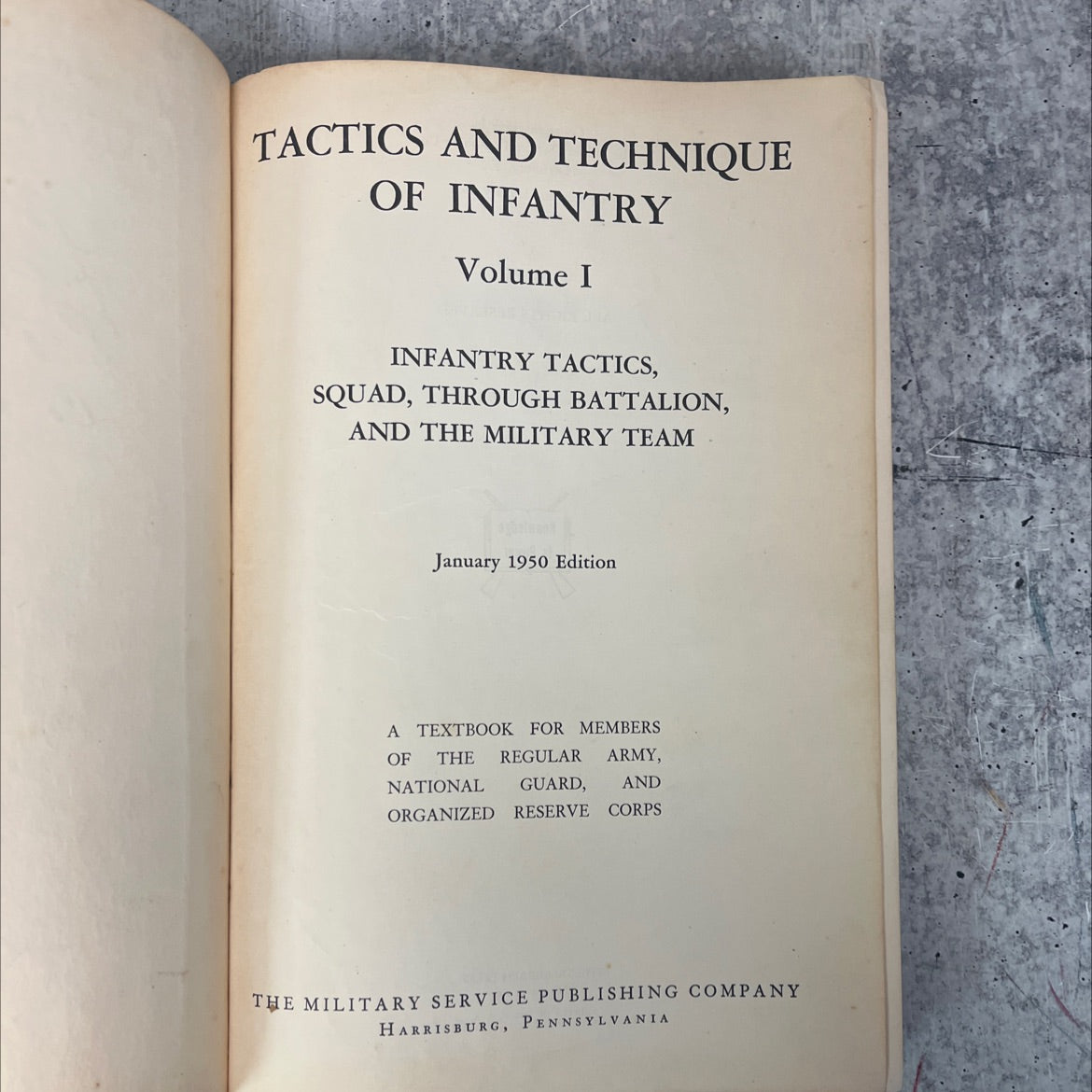 tactics and technique of infantry volume i infantry tactics, squad, through battalion, and the military team book, by image 2