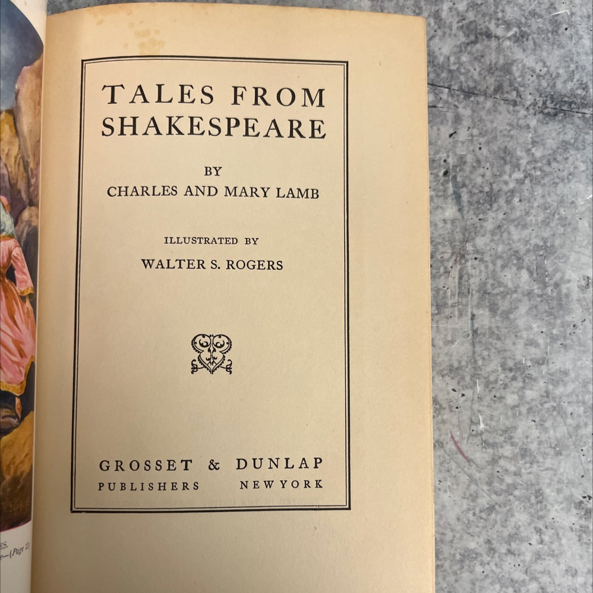 tales from shakespeare book, by charles and mary lamb, 1970 Hardcover image 2