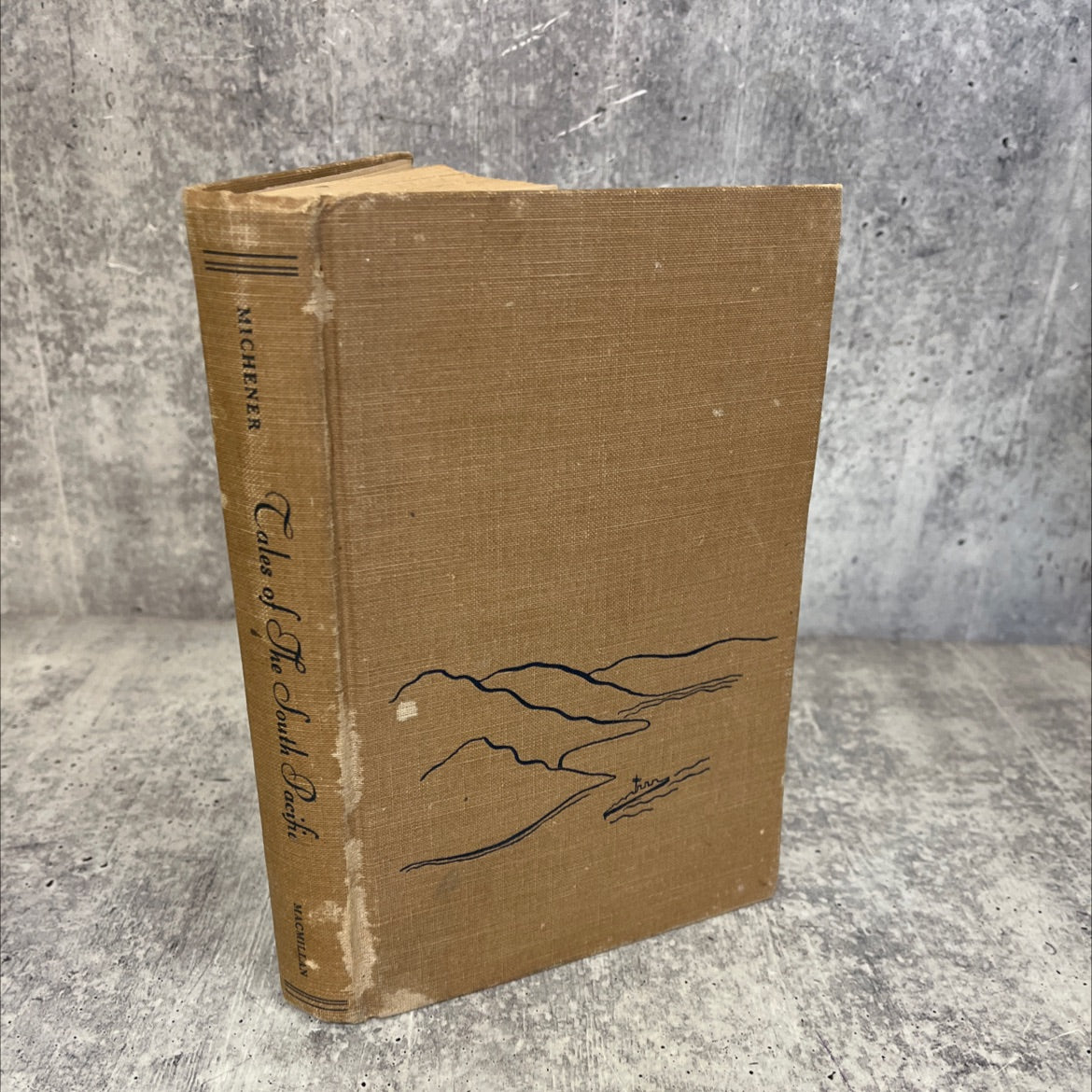 tales of the south pacific book, by james a. michener, 1949 Hardcover, Vintage image 1