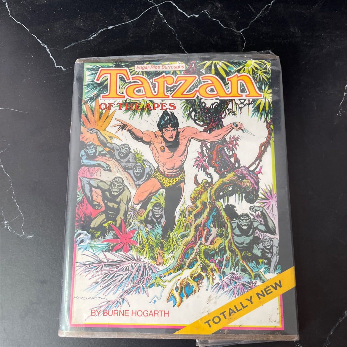 tarzan of the apes book, by edgar rice burroughs, 1970 Hardcover image 1