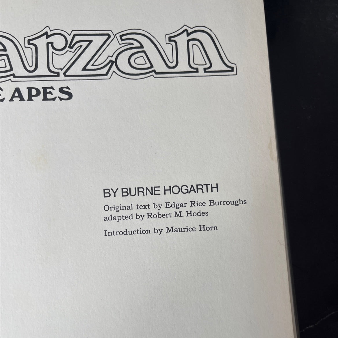 tarzan of the apes book, by edgar rice burroughs, 1970 Hardcover image 3