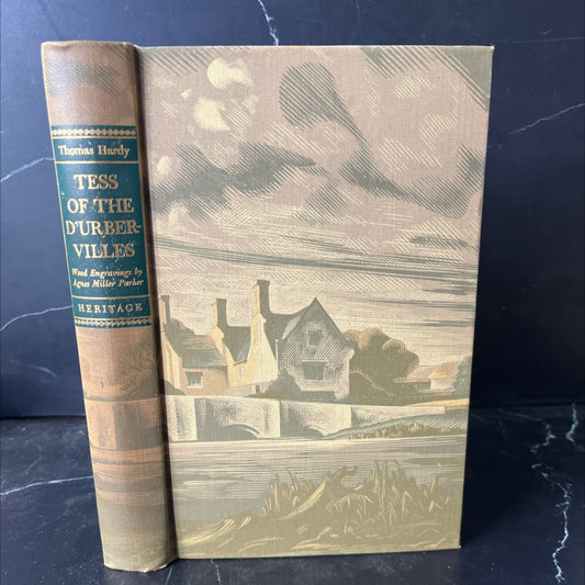 tess of the d'urbervilles, a pure woman faithfully presented book, by thomas hardy, 1956 Hardcover, Vintage image 1