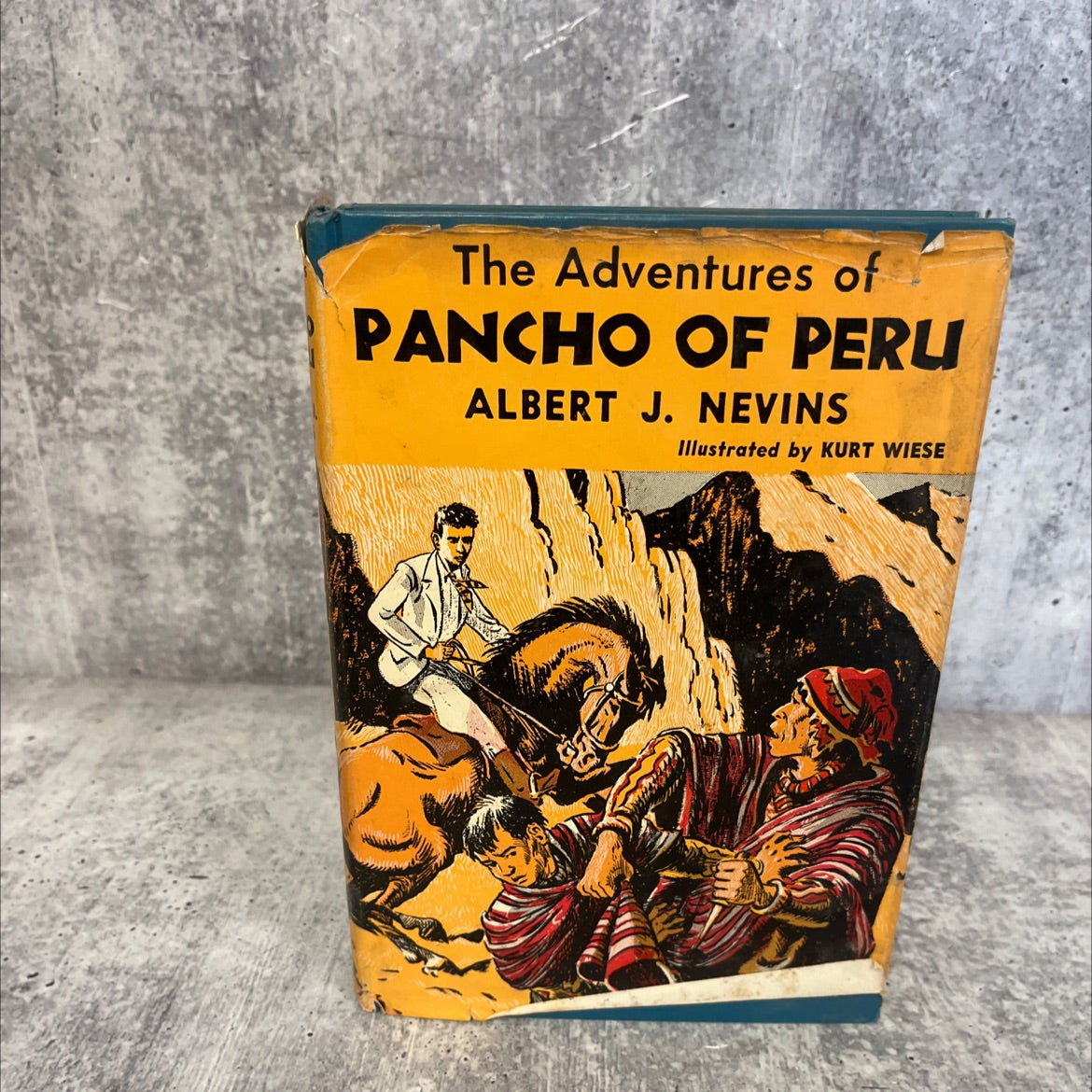 the adventures of pancho of peru book, by albert j. nevins, 1953 Hardcover image 1