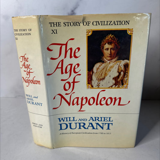 the age of napoleon book, by will and ariel durant, 1975 Hardcover, First Edition, Vintage image 1