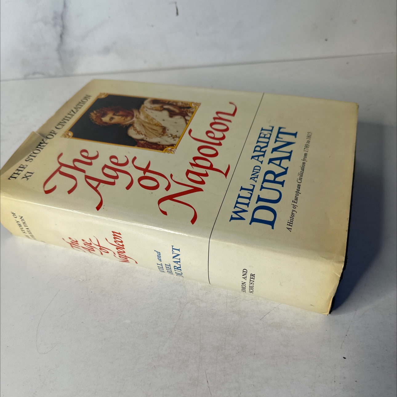 the age of napoleon book, by will and ariel durant, 1975 Hardcover, First Edition, Vintage image 4