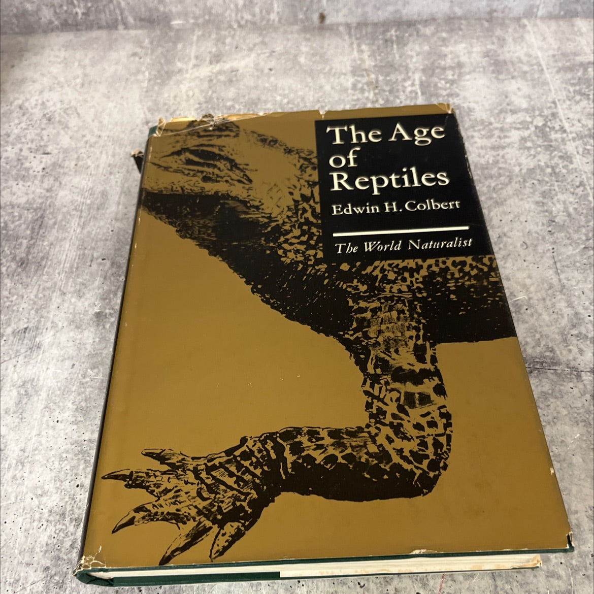 the age of reptiles book, by edwin h. colbert, 1965 Hardcover image 1