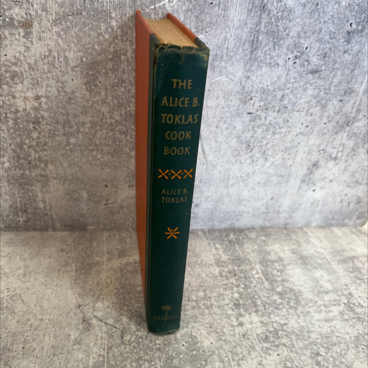 the alice b. toklas cook book book, by alice b. toklas, 1954 Hardcover image 1