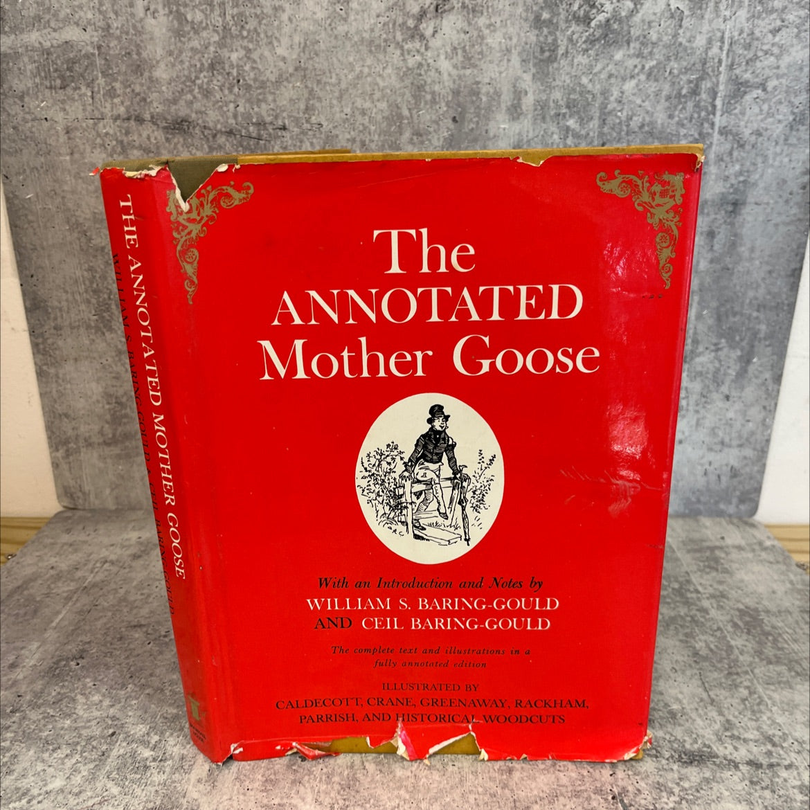 the annotated mother goose nursery rhymes old and new book, by william s. baring-gould & ceil baring-gould, 1962 image 1