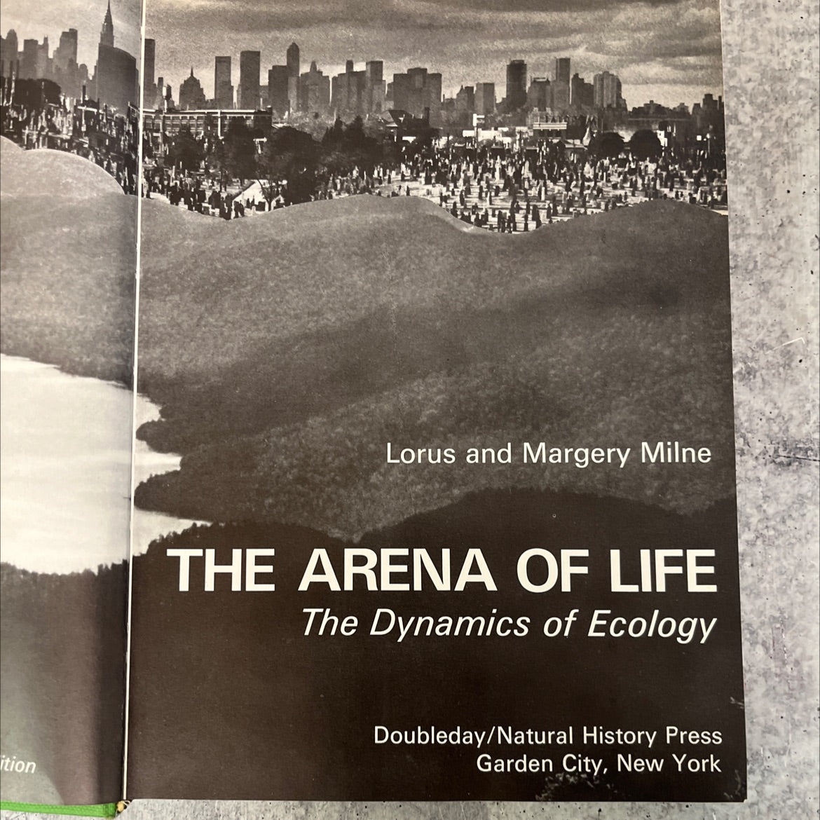 the arena of life book, by lorus and margery milne, 1970 Hardcover, Vintage image 2