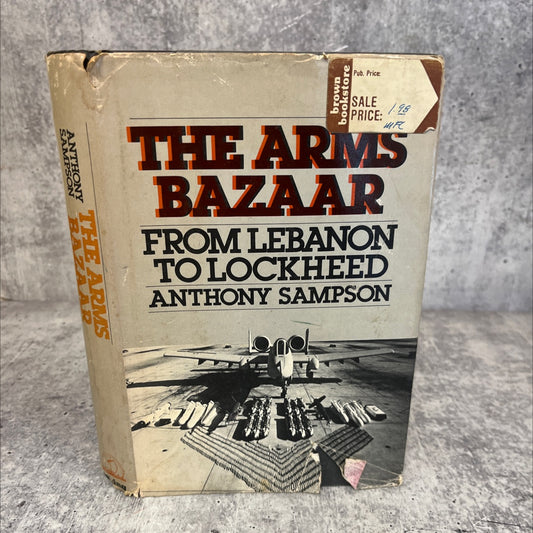 the arms bazaar from lebanon to lockheed book, by anthony sampson, 1977 Hardcover, Vintage image 1