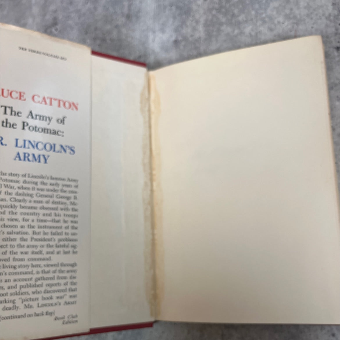 the army of the potomac book, by bruce catton, 1962 Hardcover image 4