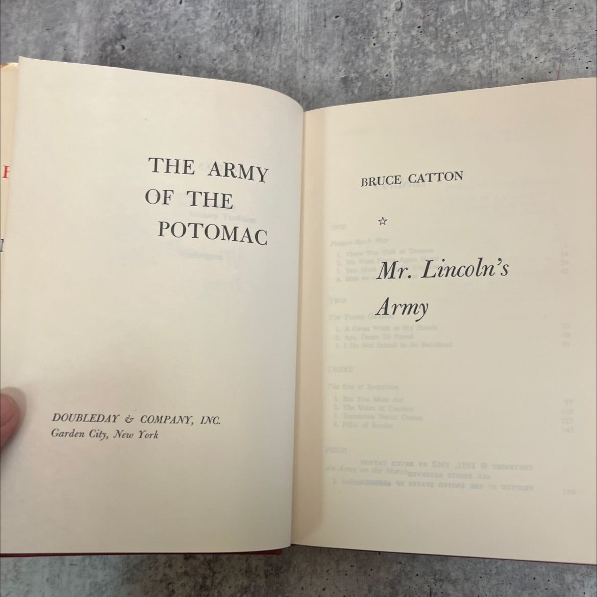 the army of the potomac book, by bruce catton, 1962 Hardcover image 2