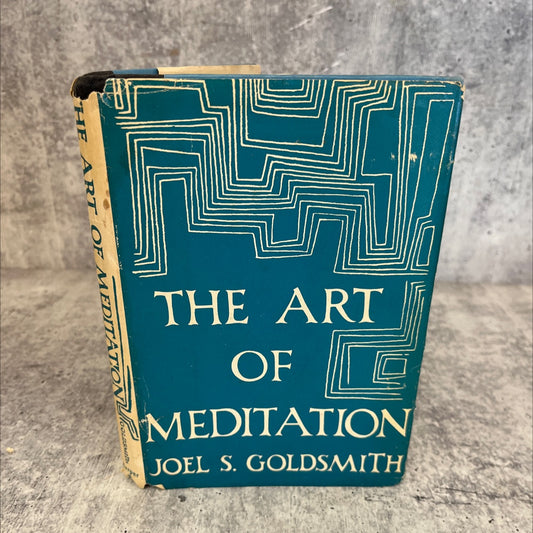 the art of meditation book, by Joel S. Goldsmith, 1956 Hardcover, Vintage image 1