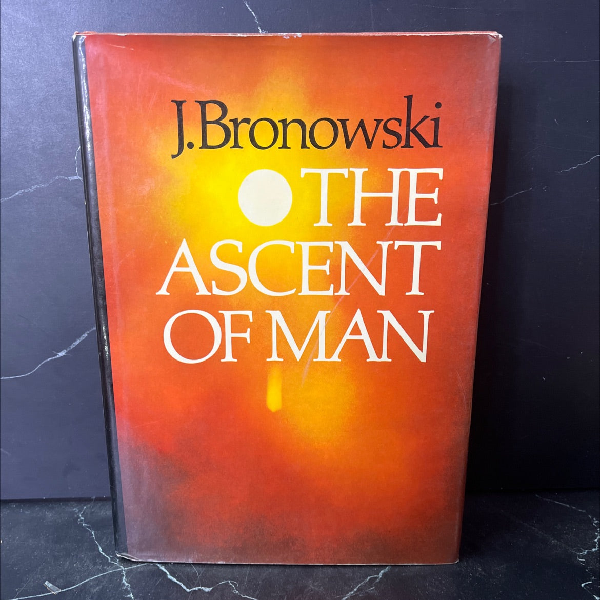 the ascent of man book, by J. Bronowski, 1973 Hardcover, Vintage image 1