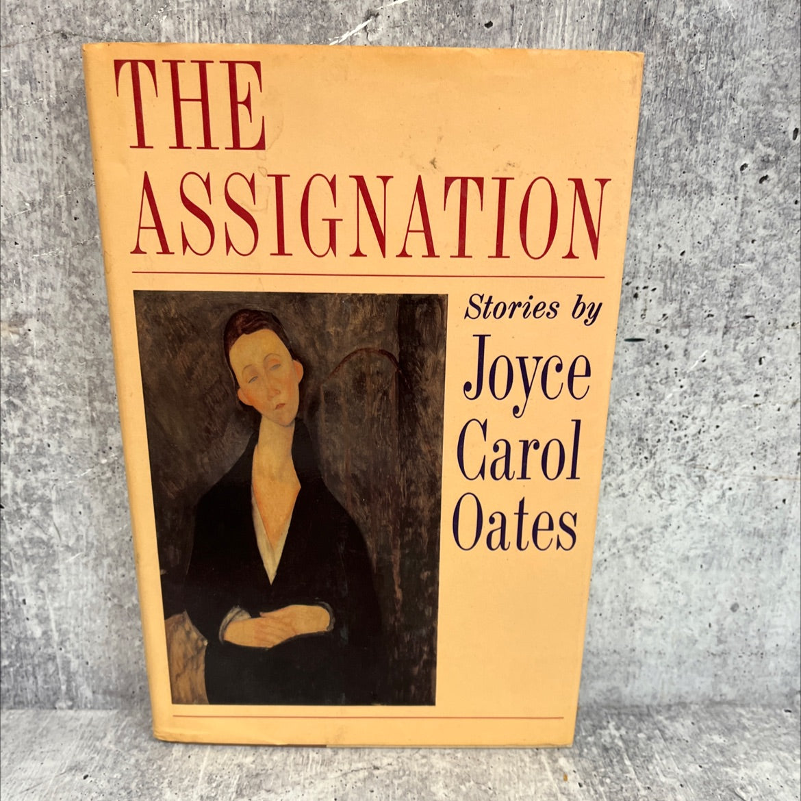 the assignation book, by joyce carol oates, 1988 Hardcover, First Edition image 1