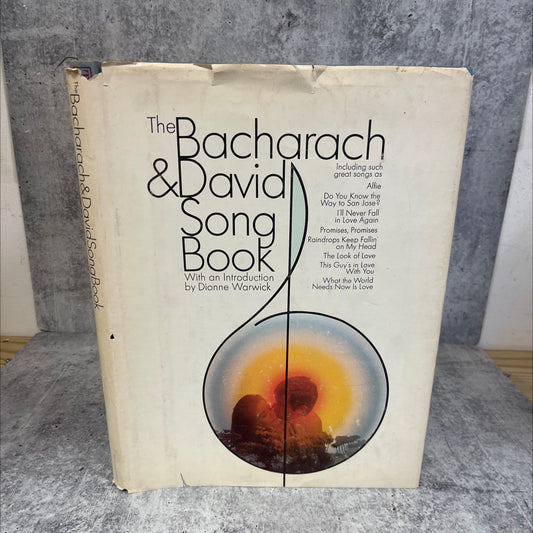 the bacharach and david song book book, by Burt Bacharach and Hal David, 1970 Hardcover image 1