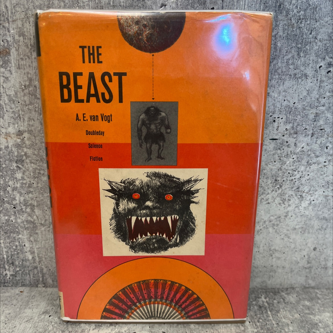 the beast book, by a. e. van vogt, 1963 Hardcover, Vintage image 1