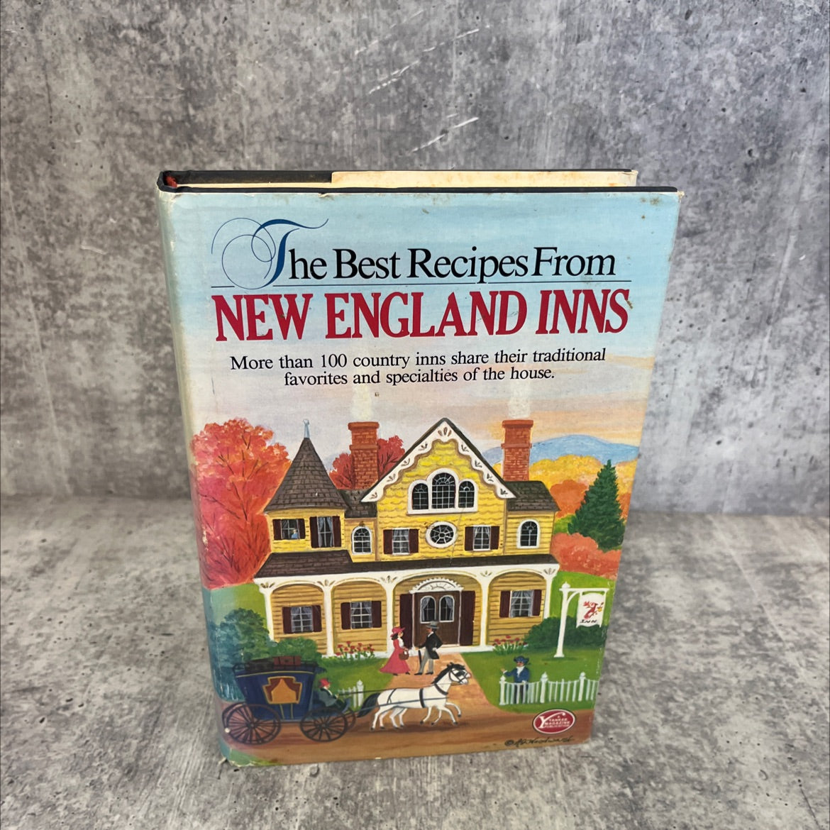 the best recipes from new england inns book, by Sandra J. Taylor, 1984 Hardcover image 1