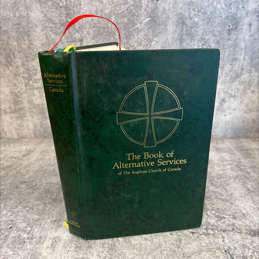 the book of alternative services of the anglican church of canada book, by anglican church of canada, 1985 Leather image 1