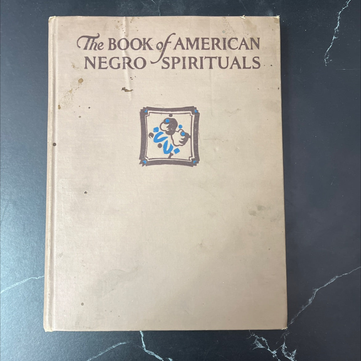 the book of american negro spirituals book, by james weldon johnson, 1929 Hardcover, Antique image 1