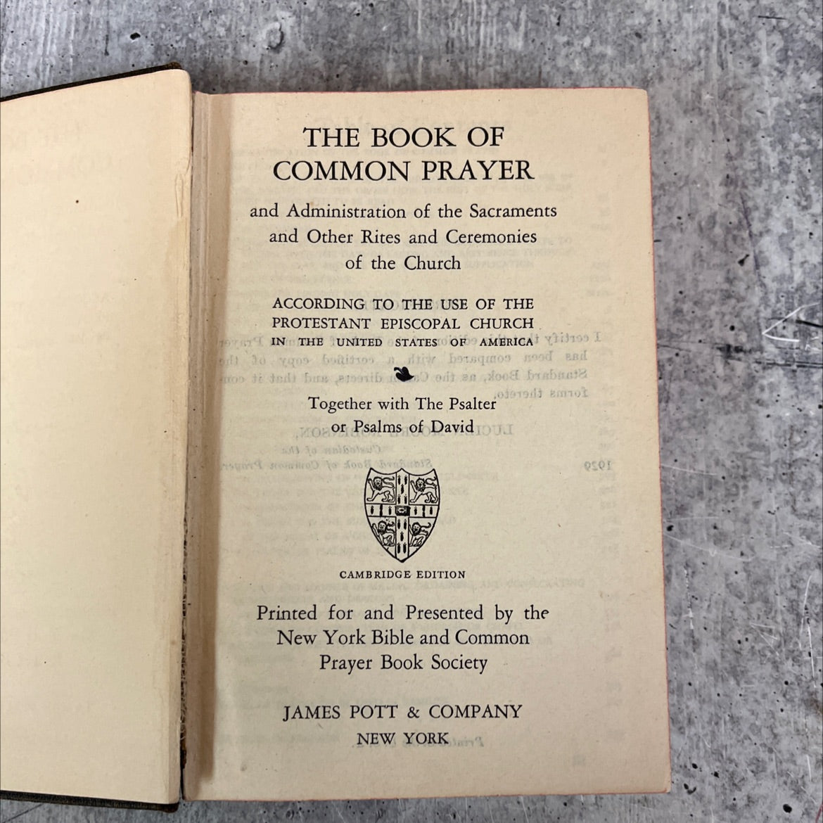 the book of common prayer and administration of the sacraments and other rites and ceremonies of the church according image 2