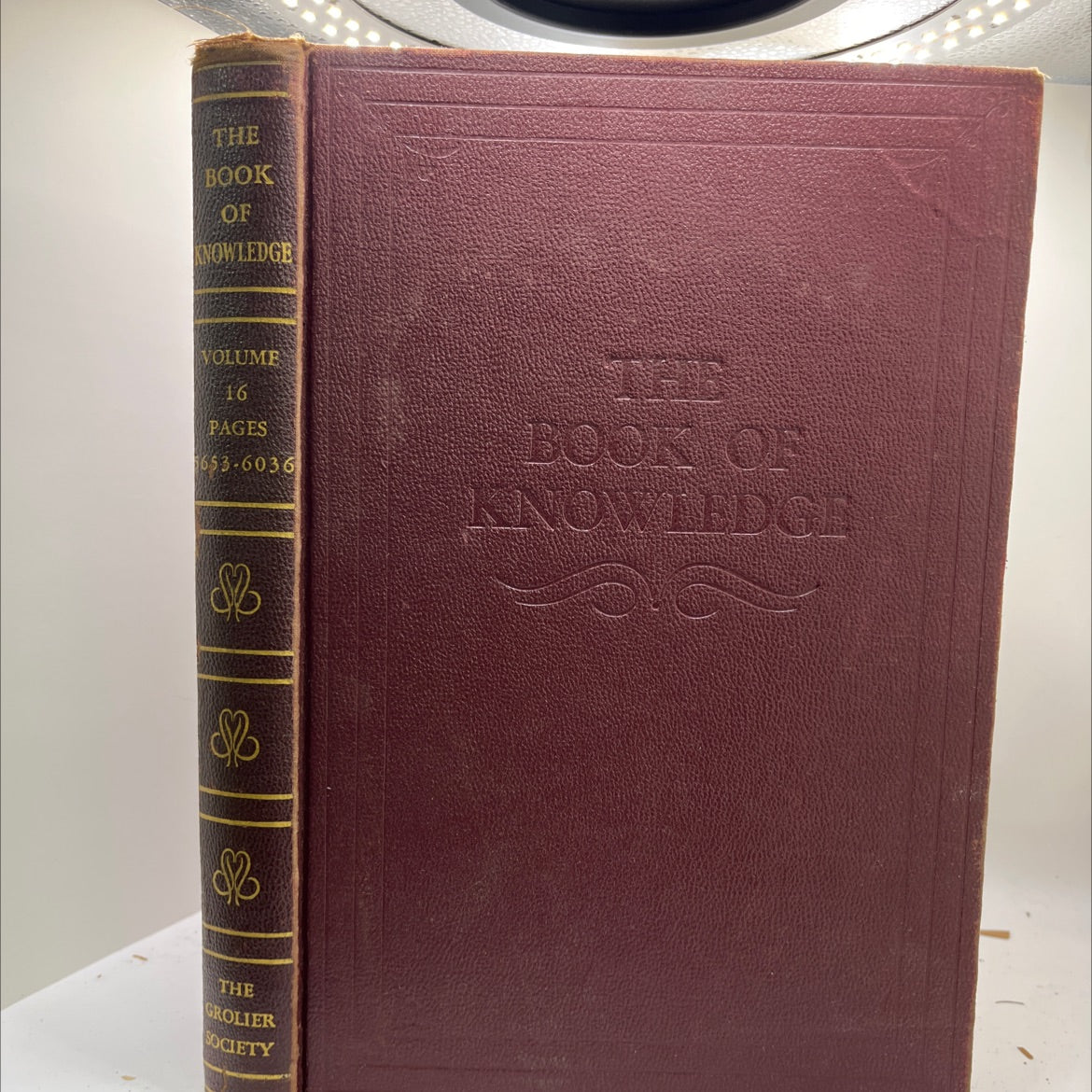 the book of knowledge book, by E. V. McLoughlin, 1951 Hardcover image 1