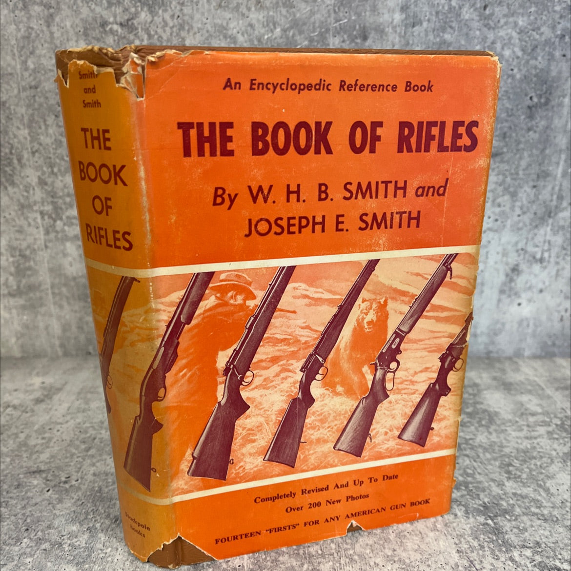 the book of rifles book, by w. h. b. smith and joseph e. smith, 1963 Hardcover, Vintage image 1