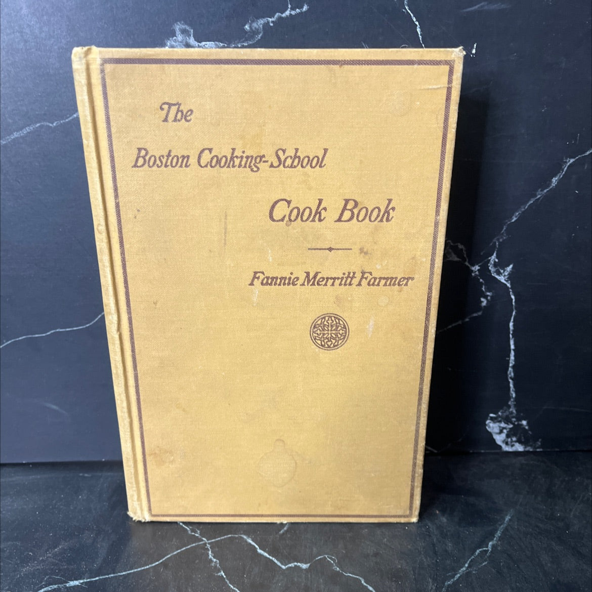 the boston cooking-school cook book book, by fannie merritt farmer, 1925 Hardcover, Antique image 1