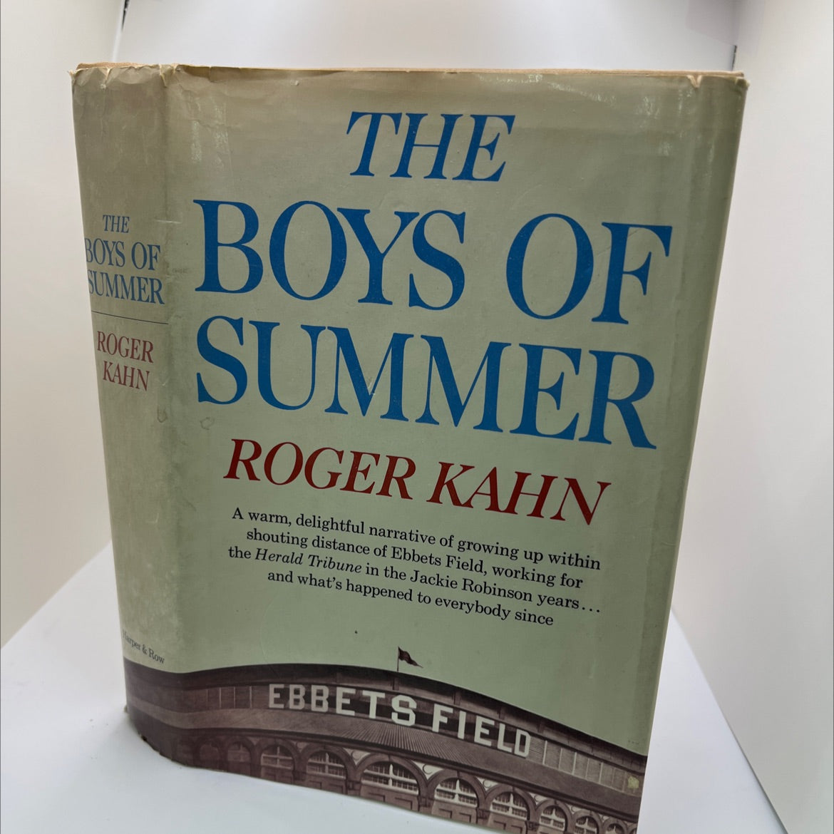 the boys of summer book, by roger kahn, 1972 Hardcover image 1