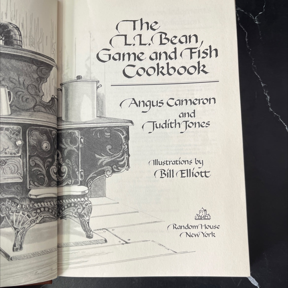 the c.l.l.bean game and fish cookbook book, by angus cameron and judith jones, 1983 Hardcover, Vintage image 2