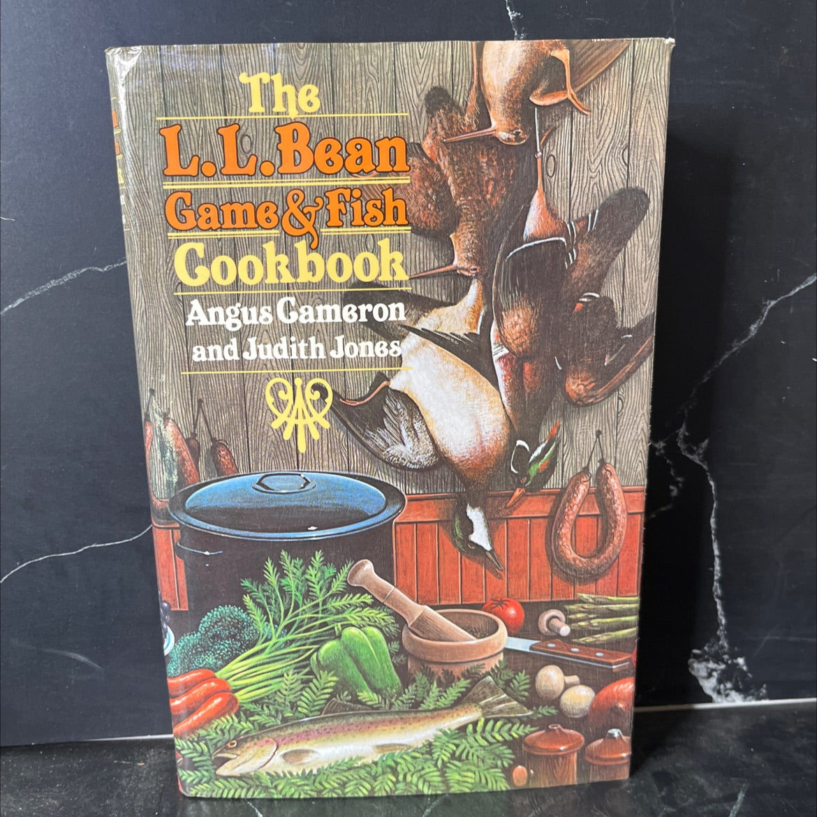 the c.l.l.bean game and fish cookbook book, by angus cameron and judith jones, 1983 Hardcover, Vintage image 1